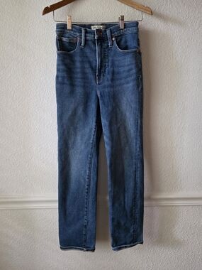 Madewell The Perfect Vintage Jeans High Rise Straight